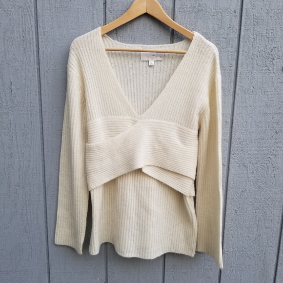 J.O.A. Sweaters - J.O.A Los Angeles Cream Sweater